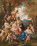 Nymphes et Amours - Narcisse Virgile Diaz de la Peña — vista dell’opera