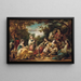 Donne orientali al riposo - Narcisse Virgile Diaz de la Peña — quadro incorniciato alla parete