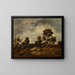 Sentiero vicino allo stagno delle vipere, foresta di Fontainebleau - Narcisse Virgile Diaz de la Peña — quadro incorniciato alla parete