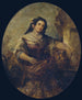 Ritratto di una giovane ragazza al pozzo - Narcisse Virgile Diaz de la Peña — vista dell’opera