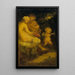 L'Éducation de Cupidon - Narcisse Virgile Diaz de la Peña — quadro incorniciato alla parete
