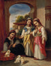 Tre bambine e tre cuccioli in Turchia - Narcisse Virgile Diaz de la Peña — vista dell’opera