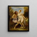 Un e Adone - Narcisse Virgile Diaz de la Peña — quadro incorniciato alla parete