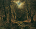 Interno della foresta - Narcisse Virgile Diaz de la Peña — vista dell’opera