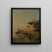 I pescatori sul Nilo - Narcisse Berchère — quadro incorniciato alla parete