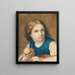 Il piccolo venditore di mele - Nathaniel Schmitt — quadro incorniciato alla parete