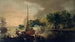 Bateaux sur la rivière Lee en dessous de Tivoli, comté de Cork - Nathaniel Grogan — vista dell’opera