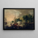 Bateaux sur la rivière Lee en dessous de Tivoli, comté de Cork - Nathaniel Grogan — quadro incorniciato alla parete