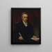 L'honorable Roger Minnot Sherman - Nathaniel Jocelyn — quadro incorniciato alla parete