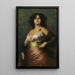 Une beauté exotique - Nathaniel Sichel — quadro incorniciato alla parete