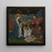 Natività - Maestro di Colonia del 1458 — quadro incorniciato alla parete