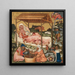 Natività di Gesù - Maestro di Vy Brod — quadro incorniciato alla parete