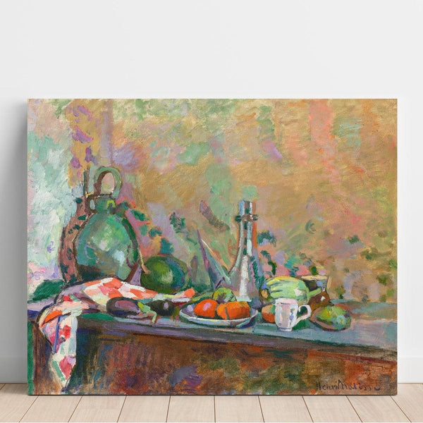 Nature Morte au Purro, I - Henri Matisse | Reproduction Tableau Décoration murale affiche copie
