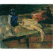 Riproduzione del dipinto Natura morta con bottiglia blu e pollo piumato - James Ensor