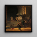 Natura morta con pavoni - Rembrandt van Rijn — quadro incorniciato alla parete