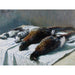 Riproduzione del dipinto Natura morta con fagiani e tordi - Claude Monet