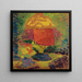 Natura morta con lampada a petrolio - Alexej von Jawlensky — quadro incorniciato alla parete
