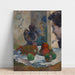 Riproduzione del dipinto Nature morte con profilo di Laval - Paul Gauguin