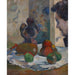Riproduzione del dipinto Nature morte con profilo di Laval - Paul Gauguin