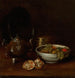 Natura morta con teiera e frutta - William Merritt Chase — vista dell’opera