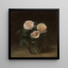 Natura morta con vaso di agrifoglio, ciotola di ciliegie, ciotola giapponese e tazza e piattino - Henri Fantin-Latour — quadro incorniciato alla parete