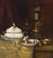 Nature morte di oggetti eleganti - Antoine Vollon — vista dell’opera