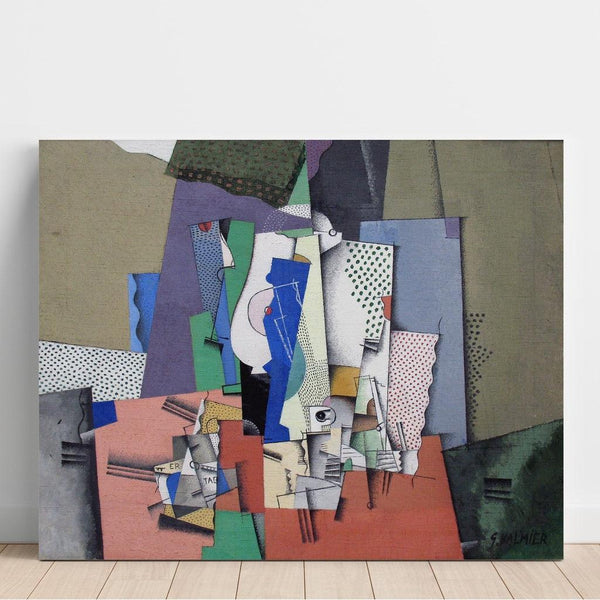 Nature morte géométrique II - Georges Valmier | Reproduction Tableau Décoration murale affiche copie