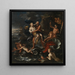Il violamento di Proserpina - Scuola napoletana — quadro incorniciato alla parete
