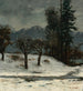 Neve - Gustave Courbet — vista dell’opera