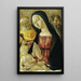 Vierge à l'Enfant avec saints Pierre et Paul - Atelier de Neroccio di Bartolomeo di Benedetto de' Landi — quadro incorniciato alla parete