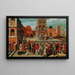 Ecce Homo - Scuola olandese — quadro incorniciato alla parete
