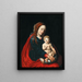 La Vierge à l'Enfant - École néerlandaise — quadro incorniciato alla parete