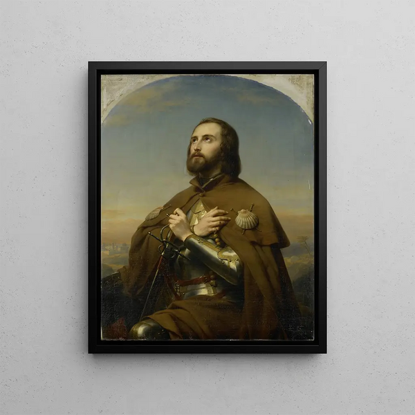 Nicaise De Keyser - Eberhard 144596 Duke of Wrtemberg as a Pilgrim in the Holy Land.webp