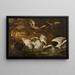 Cygnes et chiens - Nicasius Bernaerts — quadro incorniciato alla parete