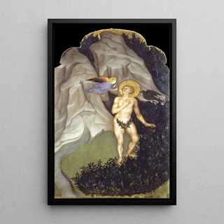 Niccol di Pietro - Saint Benedict Tempted in the Wilderness.webp