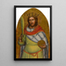 Saint Sigismond - Niccolò di Pietro Gerini — quadro incorniciato alla parete