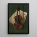 Nature morte avec archet de violon et partition - Nicholas Alden Brooks — vista dell’opera