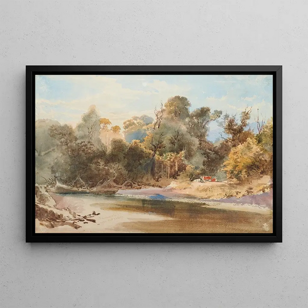 Pakuratahi Upper Hutt Valley - Nicholas Chevalier — quadro incorniciato alla parete