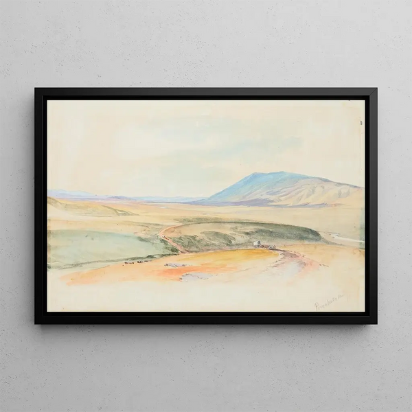 Vallée de Pomahaka, Otago - Nicholas Chevalier — quadro incorniciato alla parete