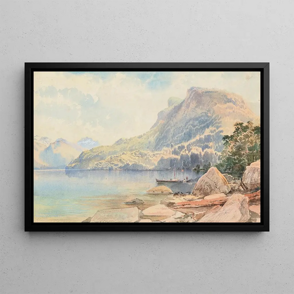Lac Te Anau NZ - Nicholas Chevalier — quadro incorniciato alla parete