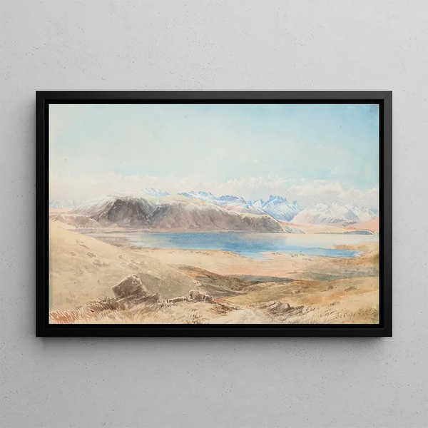 Nicholas Chevalier - Tekapo Lake.webp