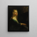 Donna al pianoforte - Nicholas Richard Brewer — quadro incorniciato alla parete