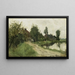 vicino a Breukelen sulla Vecht - Nicolaas Bastert — quadro incorniciato alla parete