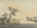 Vista del villaggio di Elst sul Mosa - Nicolaas Wicart — vista dell’opera