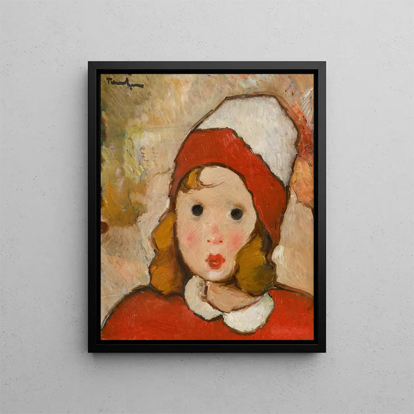 Nicolae Tonitza - A portrait of a young girl.webp