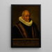 Portrait d'Henricus van Zijl 1545-1627 - Nicolaes van Borculo — quadro incorniciato alla parete