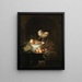 Nature morte ai frutti e alla coppa di nautile - Nicolaes van Gelder — quadro incorniciato alla parete
