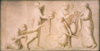 Nicolai Abildgaard - Achilles and the Daughters of Lycomedes.webp