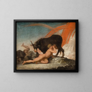 Nicolai Abildgaard - Ymir Suckling the Cow Audhumla.webp