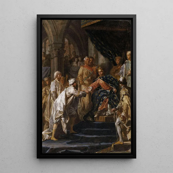 NicolasGuy Brenet - Saint Louis Recevant Les Messagers Du Vieux De La Montagne.webp